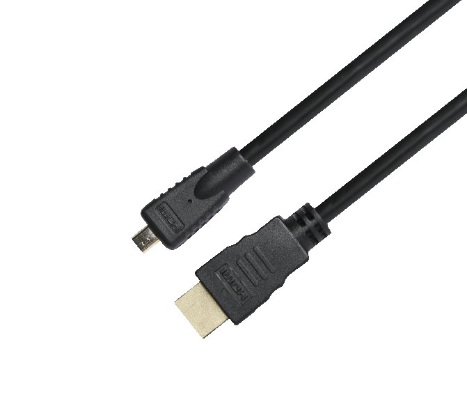 Micro HDMI 轉(zhuǎn) HDMI線手機平板連電視微型頭輸出數(shù)據(jù)高清大小頭